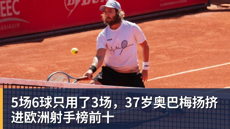 尊龙凯时5场6球只用了3场，37岁奥巴梅扬挤进欧洲射手榜前十